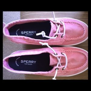 sperry lounge away rose